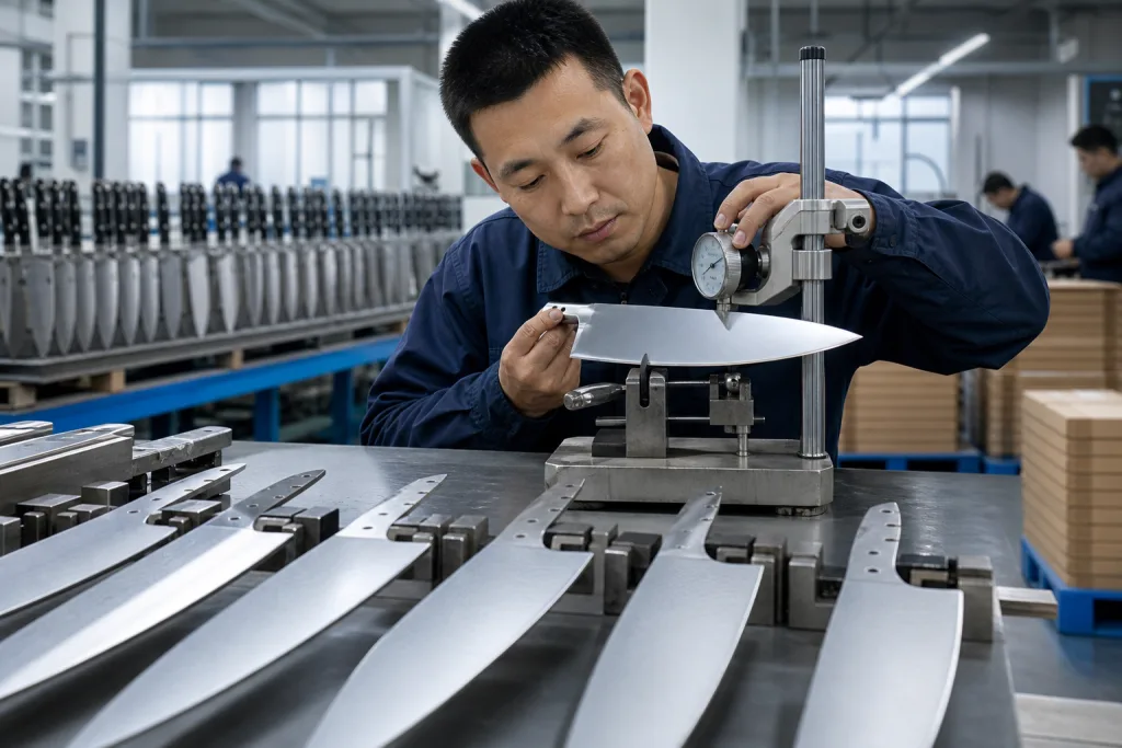 AEB-L Stainless Knife Steel Specs for Thin Kitchen Blades