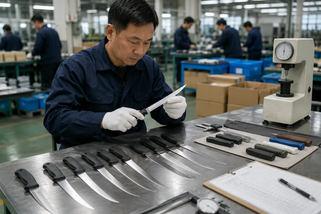 Boning Knife OEM Factory Specs, MOQ and QC Risks Guide