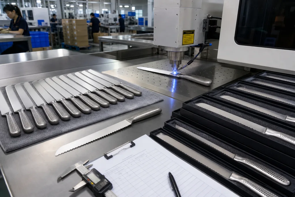 Bread Knife Custom Logo Engraving: Cost and Lead-Time Guide