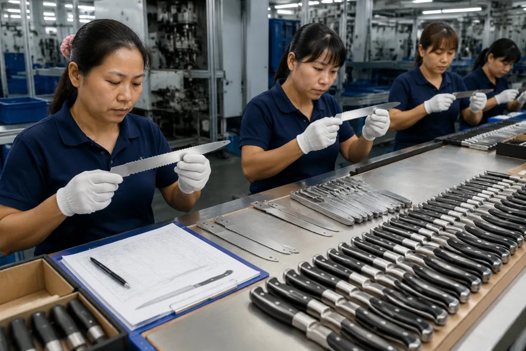 Bread Knife Manufacturer China: Specs, MOQ and QC Risks