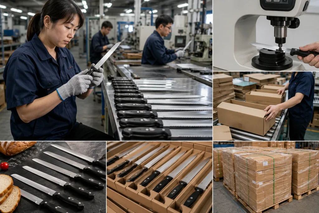 Bread Knife Private Label Specification: MOQ and QC Guide