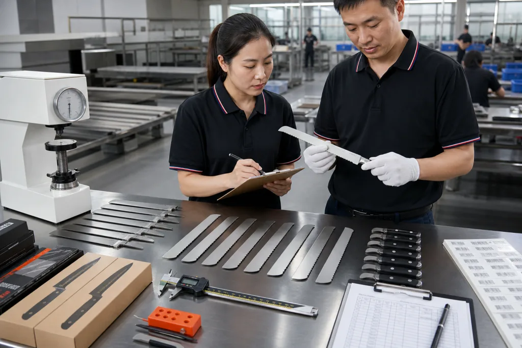 Bread Knife Sample Approval Checklist for Private Label Buyers