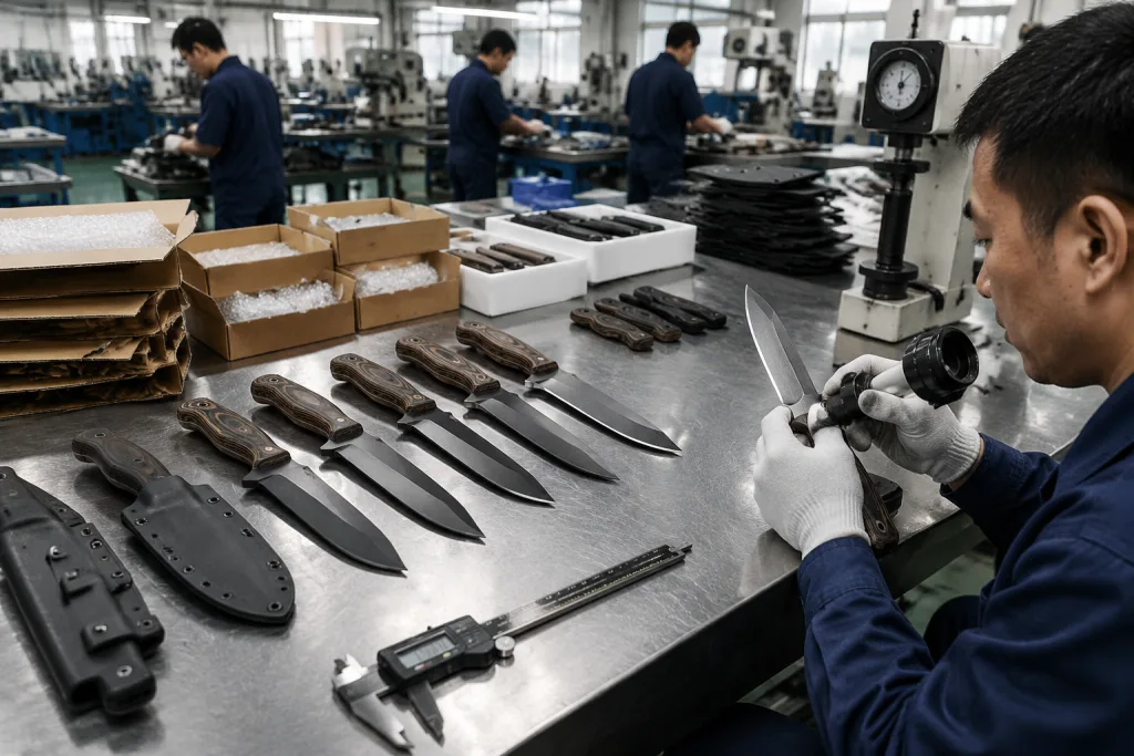 Bushcraft Knife Manufacturer China: Cost, MOQ and QC Guide