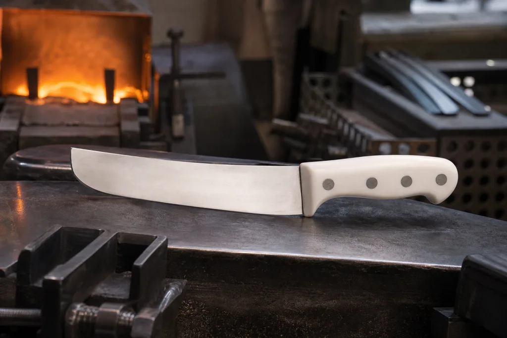 Butcher Breaking Knife Manufacturing: Blade and Grip Specs