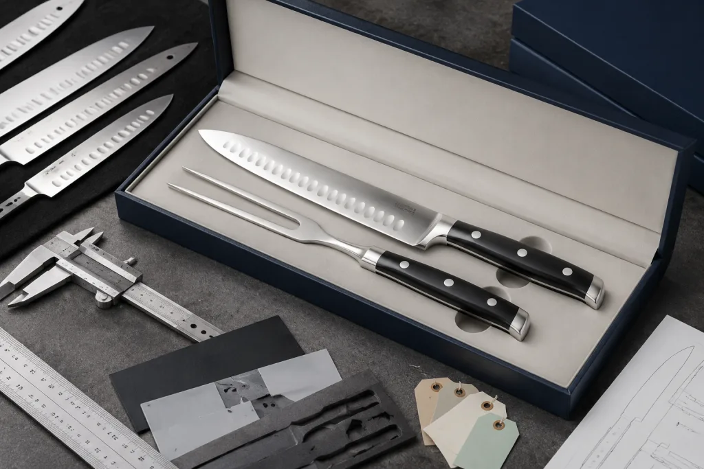 Carving Knife and Fork Set OEM Costs for Holiday Gift Lines