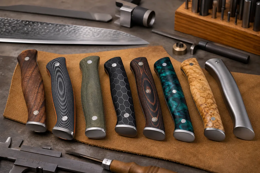 Chef Knife Handle Material Options for Retail Buyers