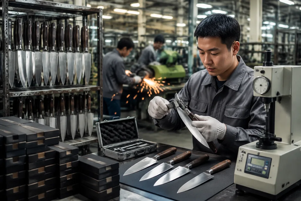 Chef Knife OEM Sourcing Guide for MOQ, QC, and Branding