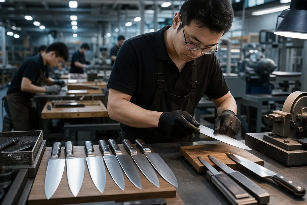 Chef Knife Wholesale Factory Buyer Guide for Private Label