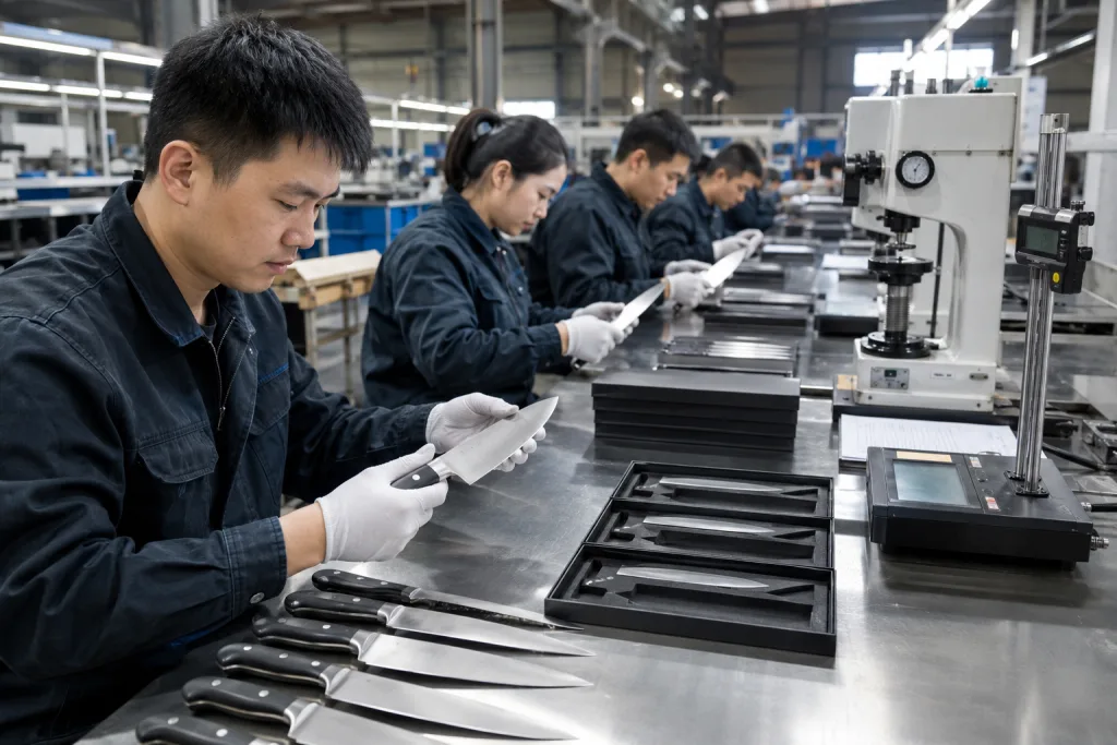 Chef Knife Wholesale Sourcing Guide: Specs, MOQ and QC Risks