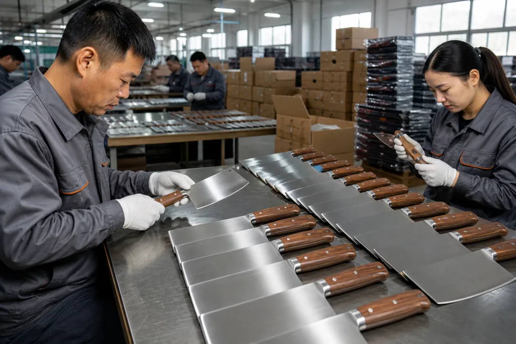 Cleaver Knife Private Label Manufacturer Buyer Guide for Distributors