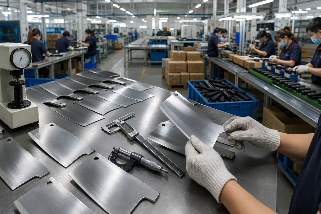 Cleaver Quality Checklist: Specs, MOQ and QC Risks for Buyers