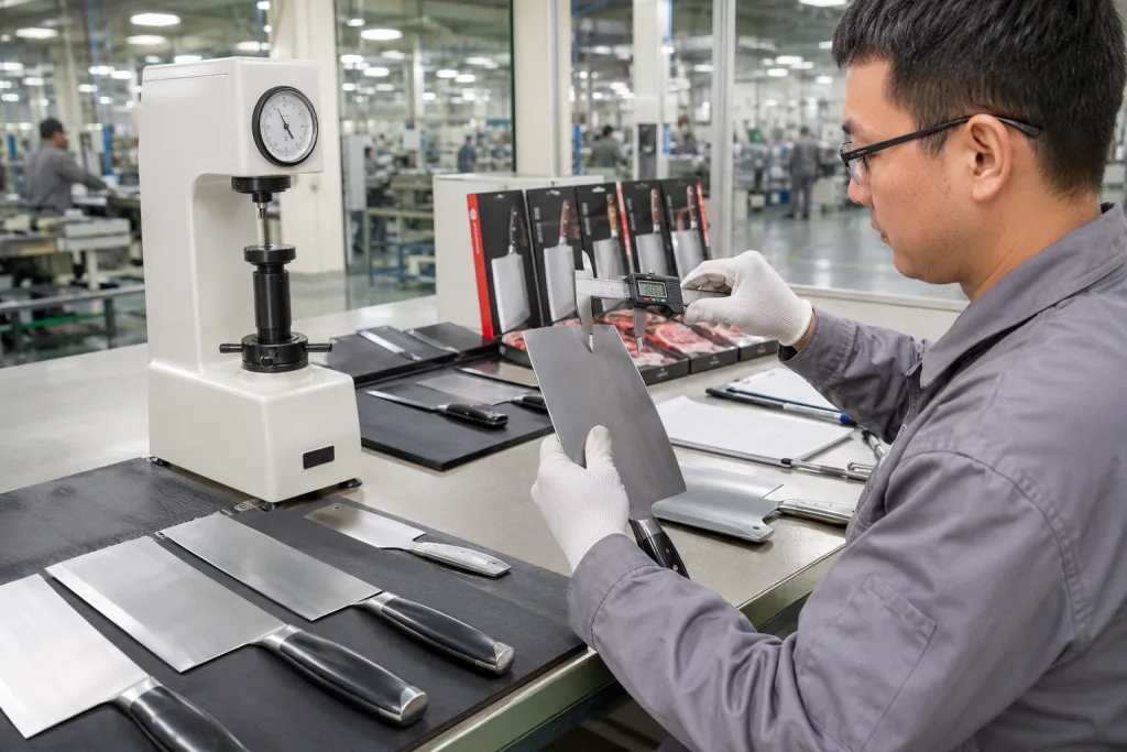 Cleaver Sample Approval Guide: Specs, MOQ, and QC Risks