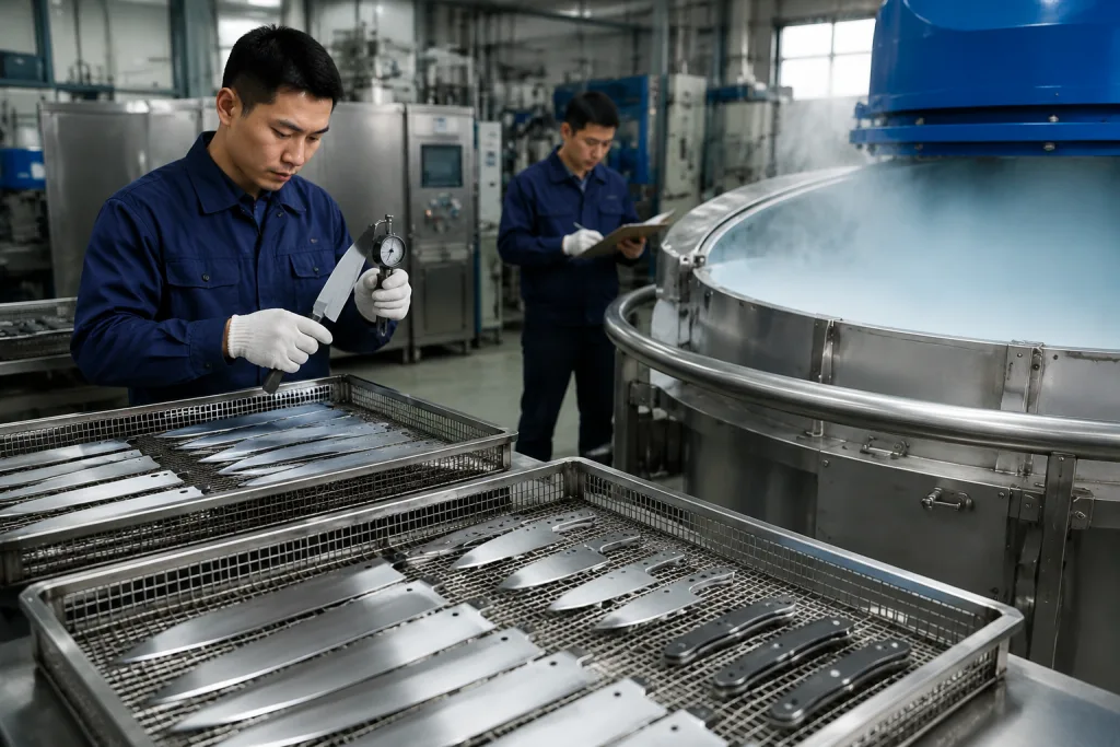 Cryogenic Treatment Knife Steel: When Premium Builds Pay