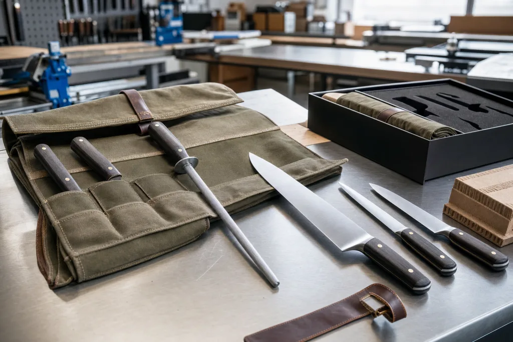 Culinary School Knife Kit OEM for Student Roll Bundles