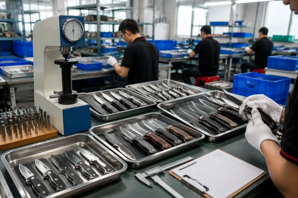 D2 Steel Knife Manufacturer China: Cost, MOQ and QC Guide