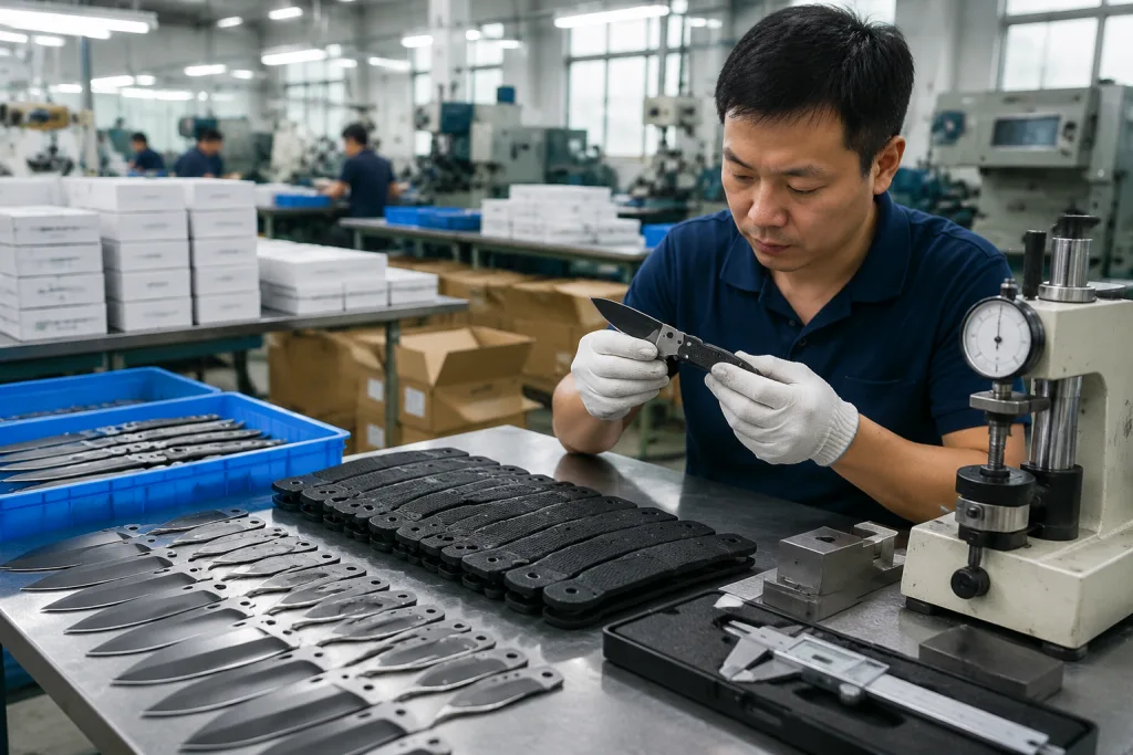 D2 Steel Knife OEM Factory Specs, MOQ and QC Risks