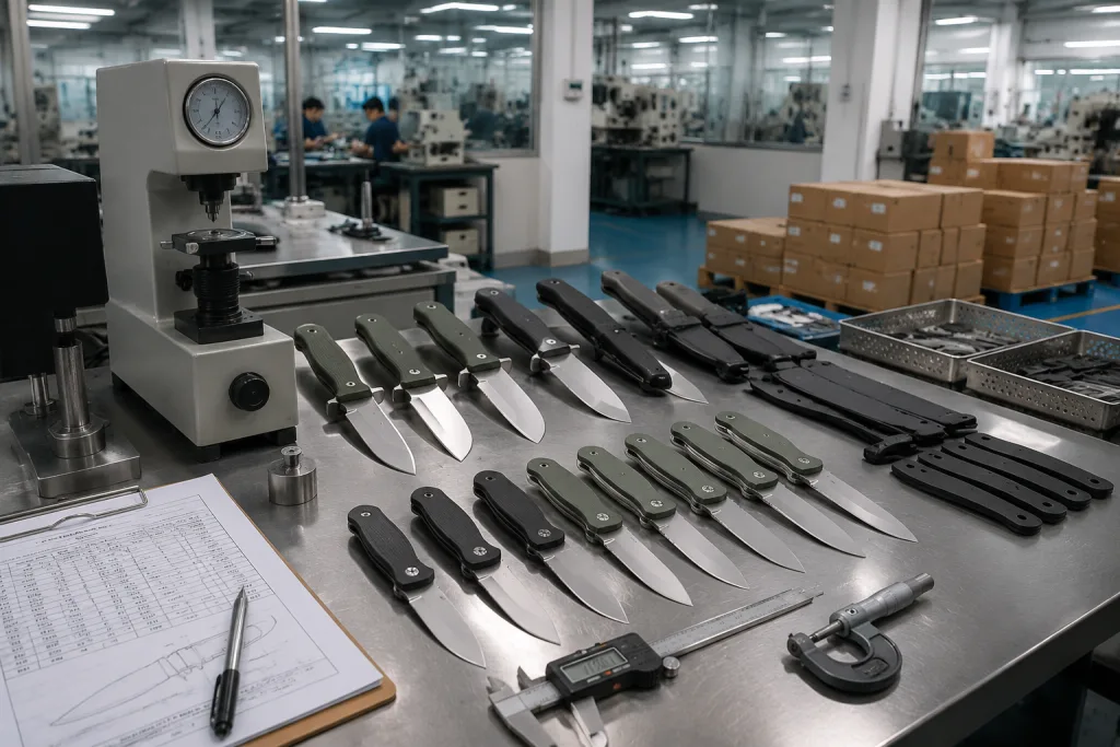 D2 Steel Knife Wholesale Sourcing Guide: Specs, MOQ, QC