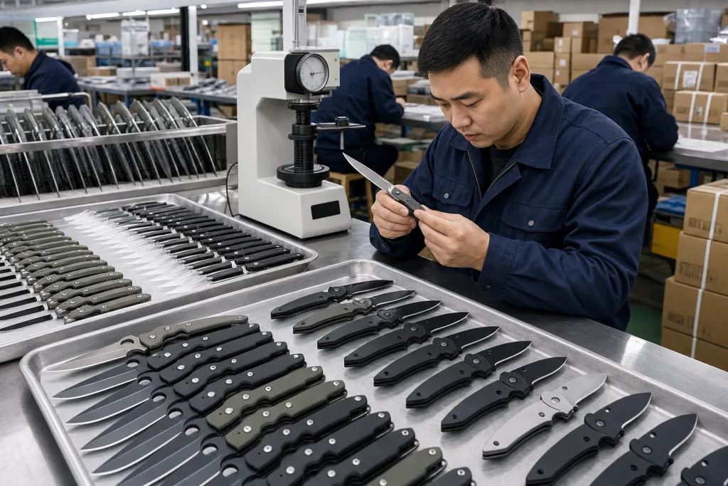 D2 Tool Steel Knife Manufacturing: Edge, Corrosion, QC