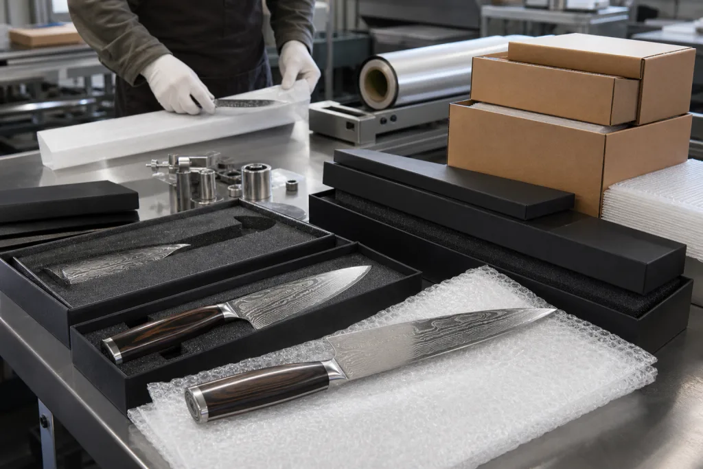 Damascus Kitchen Knife Export Packaging Cost and Lead Time Guide