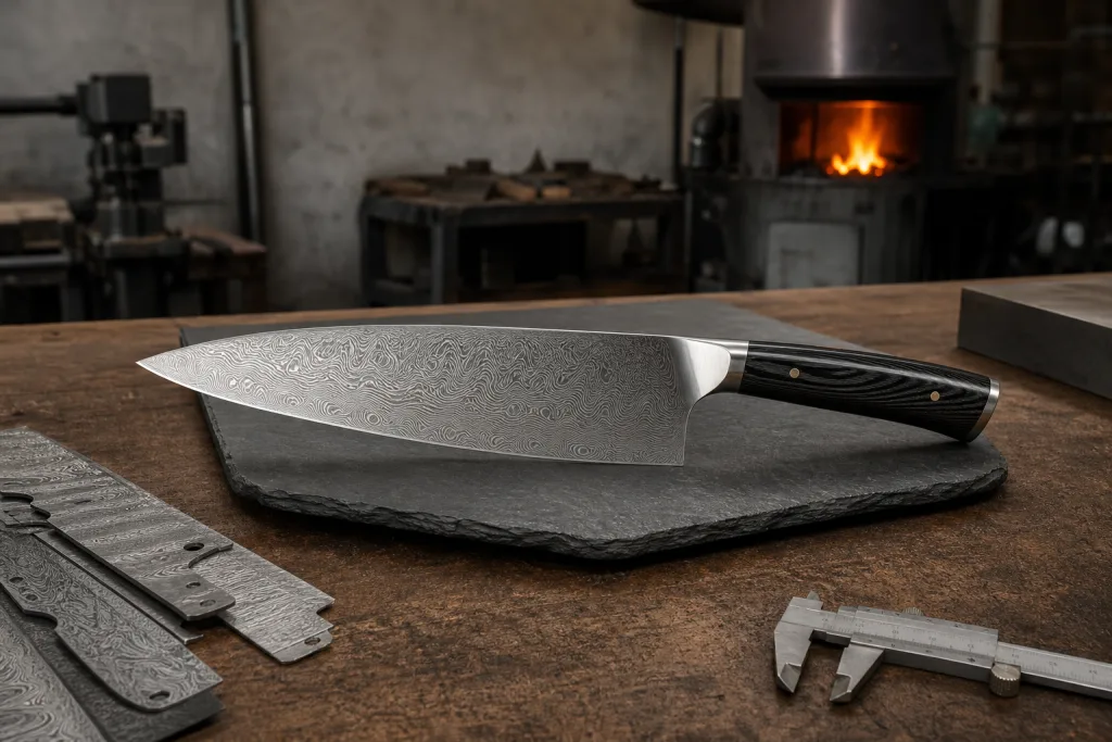 Damascus Kitchen Knife Retail Launch Checklist for B2B Buyers