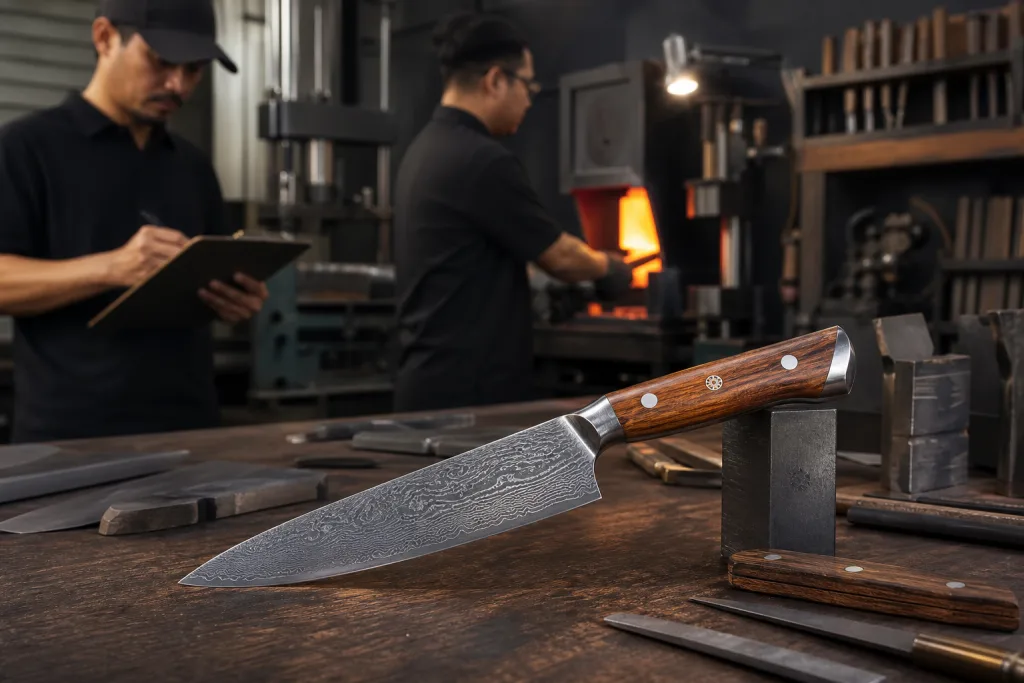 Damascus Kitchen Knife Supplier Audit Checklist for B2B Buyers