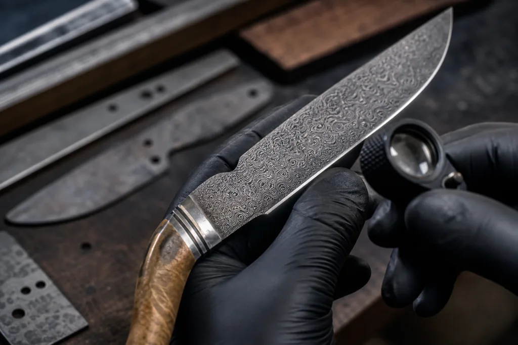 Damascus Knife Authenticity: Avoid Fake Pattern-Welded Runs