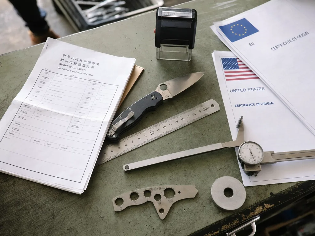 Knife Import Regulations for EU and US Buyers