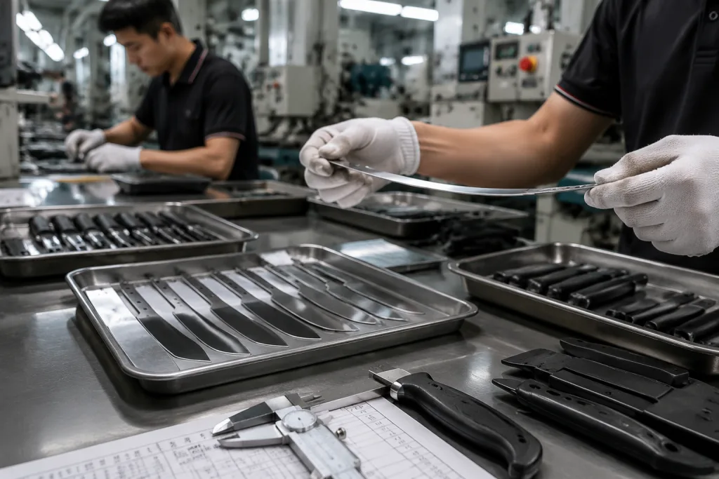 Fillet Knife Manufacturer China: Specs, MOQ and QC Risks