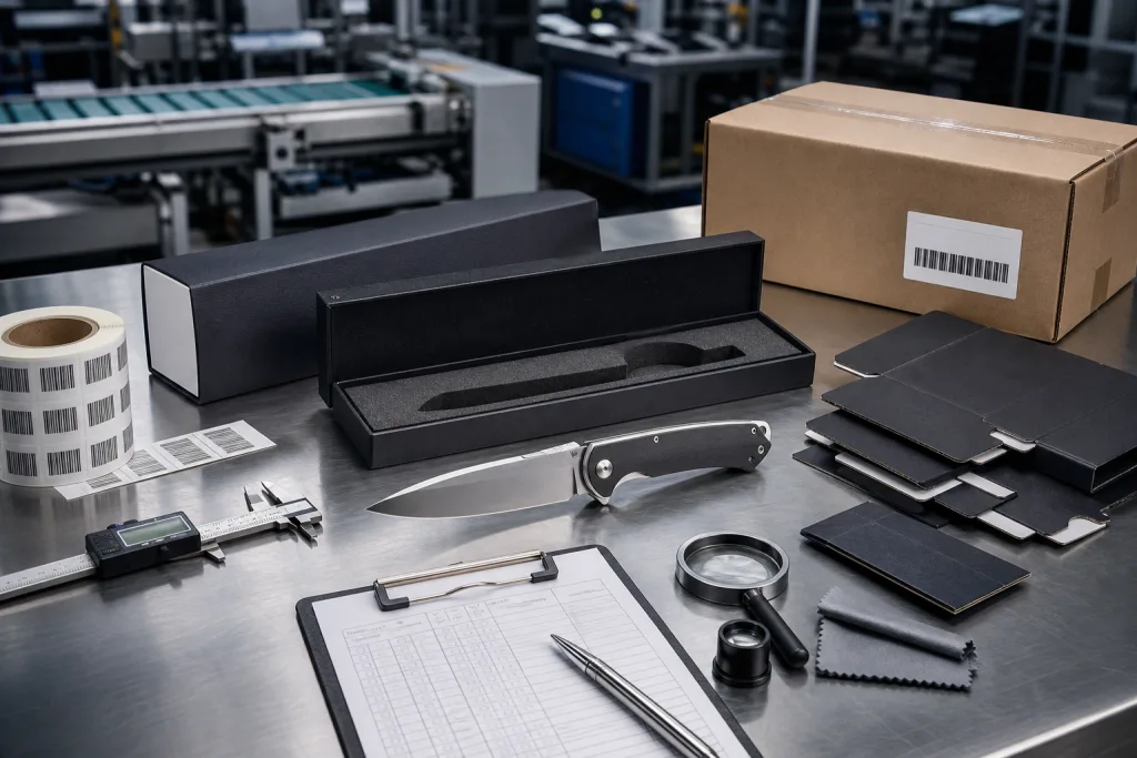 Folding Chef Knife Export Packaging Retail Launch Checklist