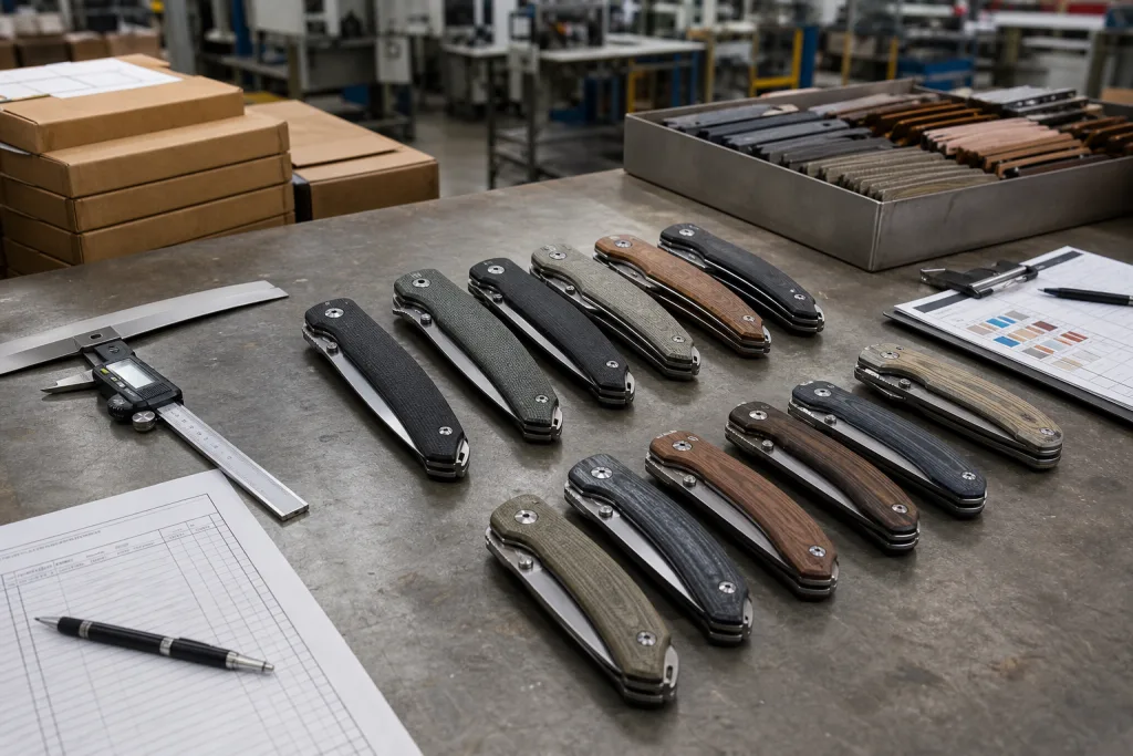 Folding Chef Knife Handle Material MOQ Reorder Plan for Buyers