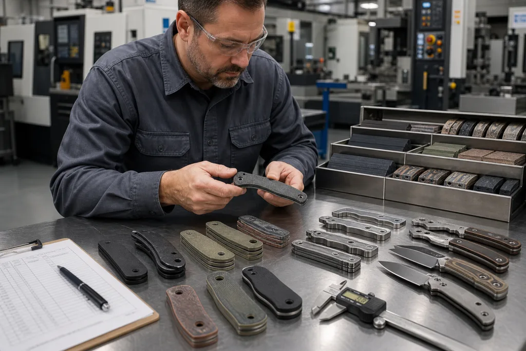 Folding Chef Knife Handle Material Supplier Audit Checklist