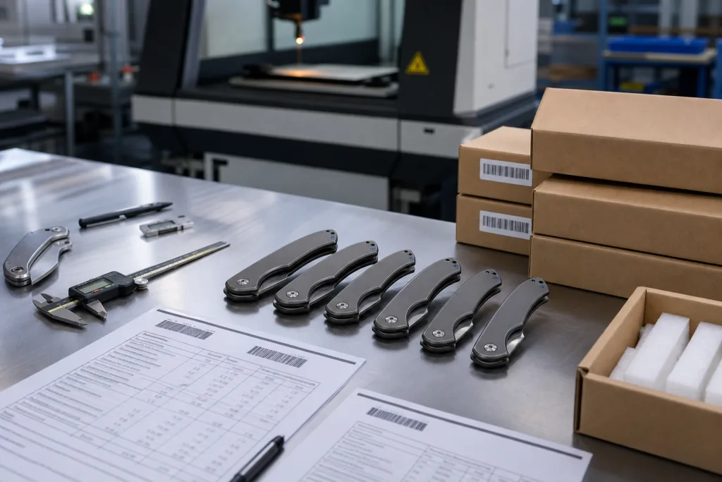 Folding Chef Knife Logo Engraving Supplier Audit Checklist