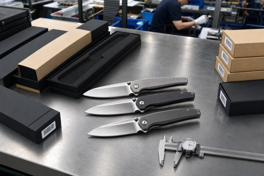 Folding Chef Knife MOQ Lead Private Label Packaging Guide
