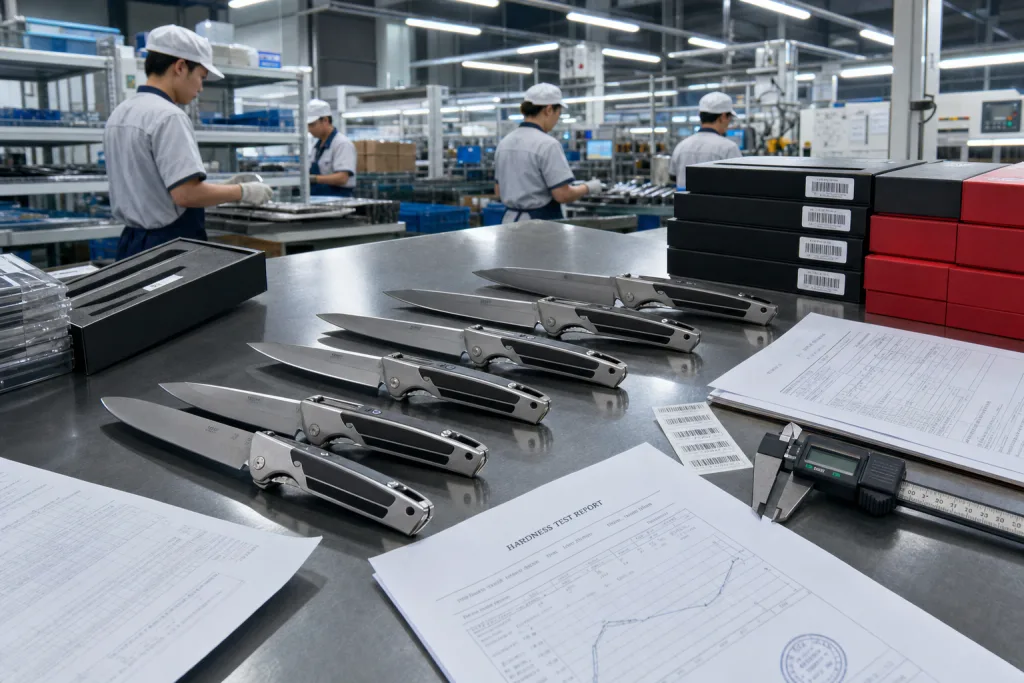 Folding Chef Knife MOQ Lead Retail Launch Checklist for Buyers