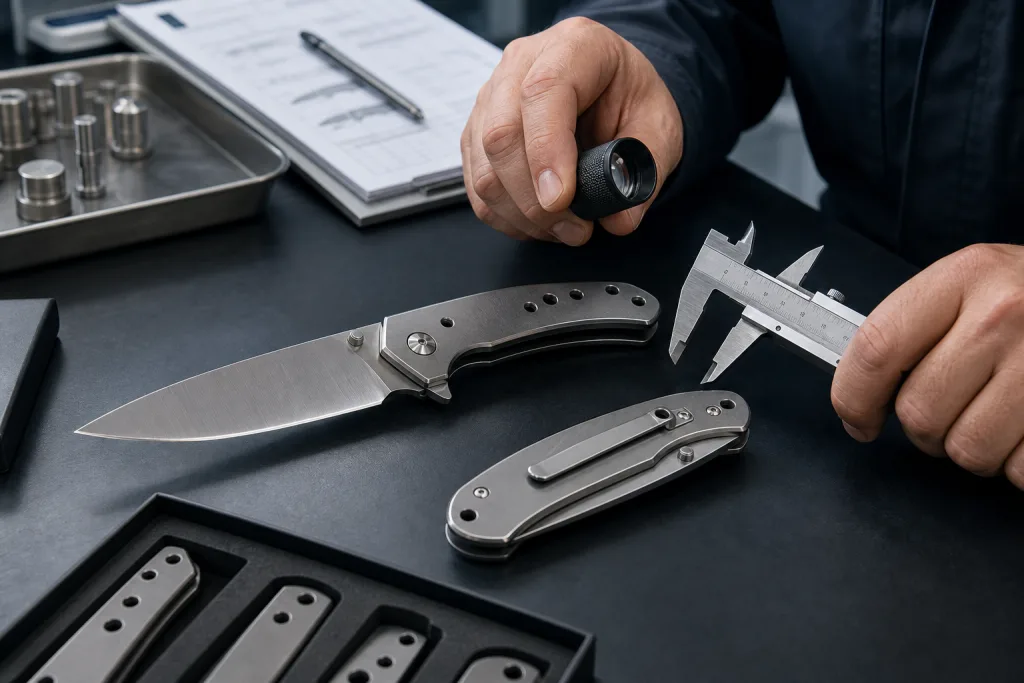 Folding Chef Knife Order Quality Sample Approval Process Guide