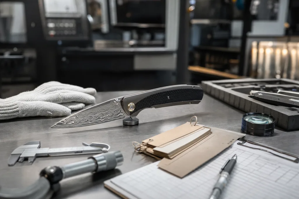 Folding Chef Knife Sample Approval Checklist for Buyers