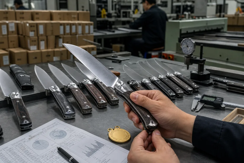 Folding Chef Knife Sample Approval MOQ Reorder Plan Guide