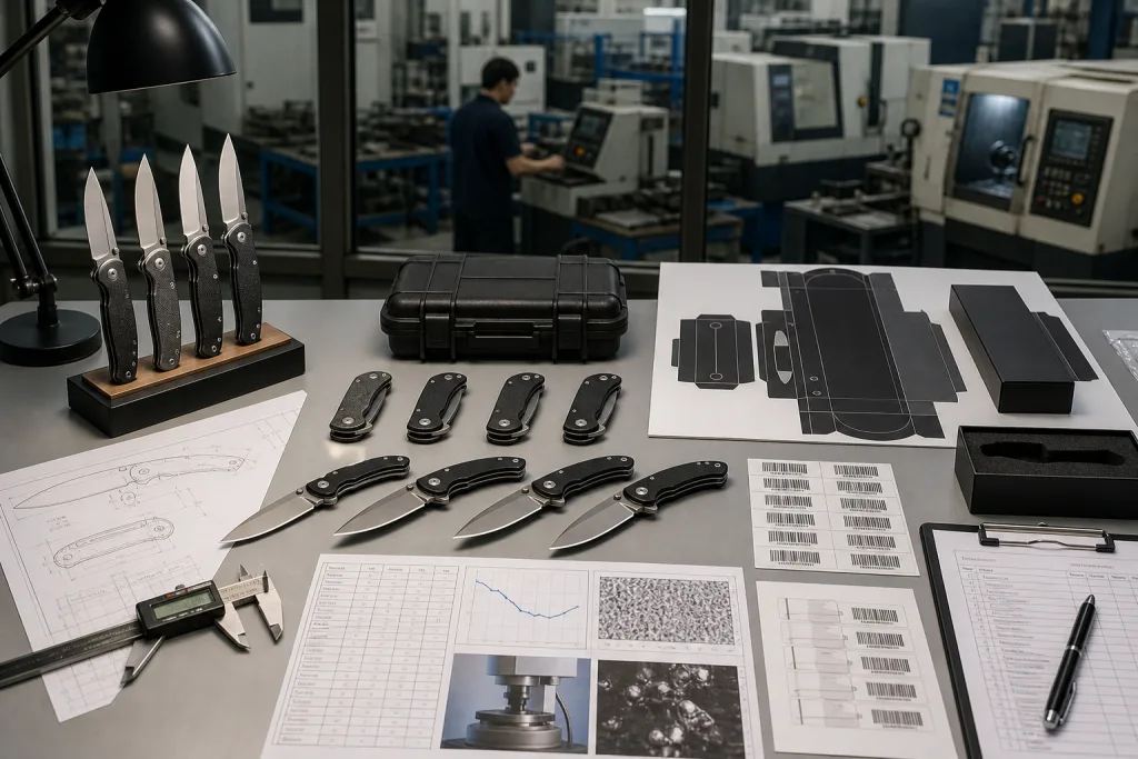 Folding Chef Knife Sample Approval Retail Launch Checklist Guide