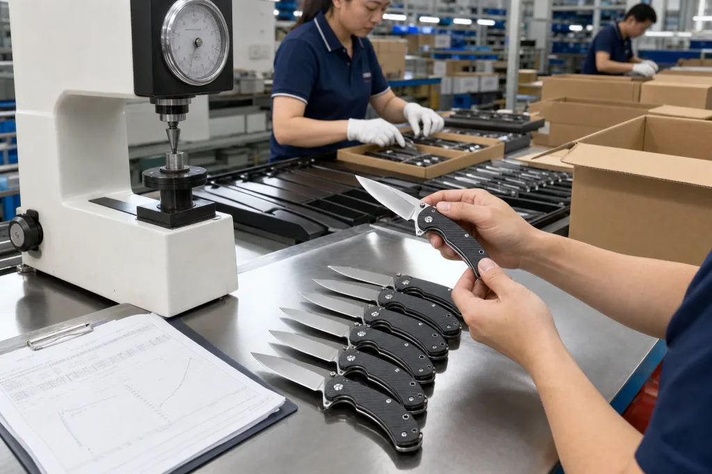 Folding Chef Knife Steel Hardness Export Documentation Guide