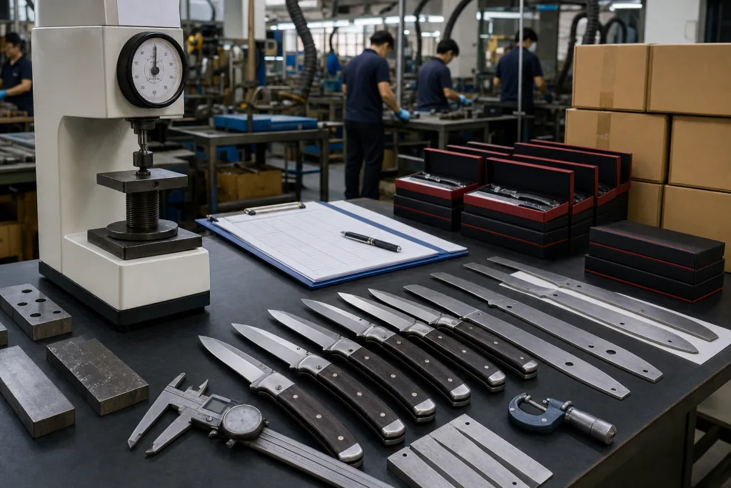 Folding Chef Knife Steel Hardness Retail Launch Checklist