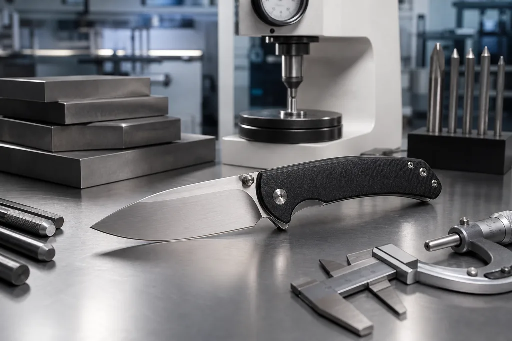 Folding Chef Knife Steel Hardness Specification Buyer Guide