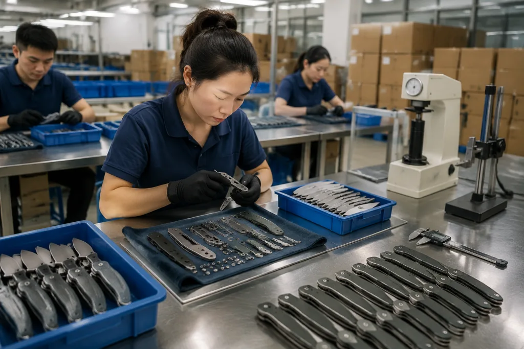 Folding Pocket Knife OEM Factory Specs, MOQ and QC Risks