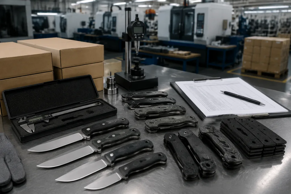 G10 Handle Knife MOQ and Price Guide: Specs, QC, Costs