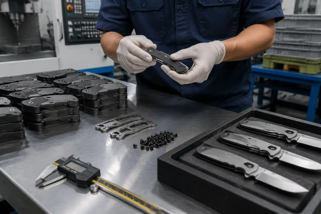 G10 Handle Knife Sample Approval Guide for OEM Buyers