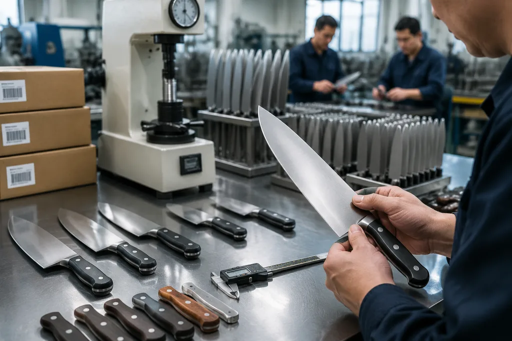 German 1.4116 knife private label specification guide
