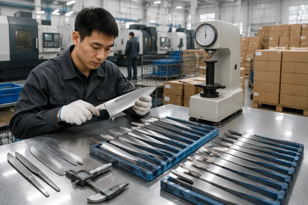 German 1.4116 Knife Quality Checklist for OEM Buyers