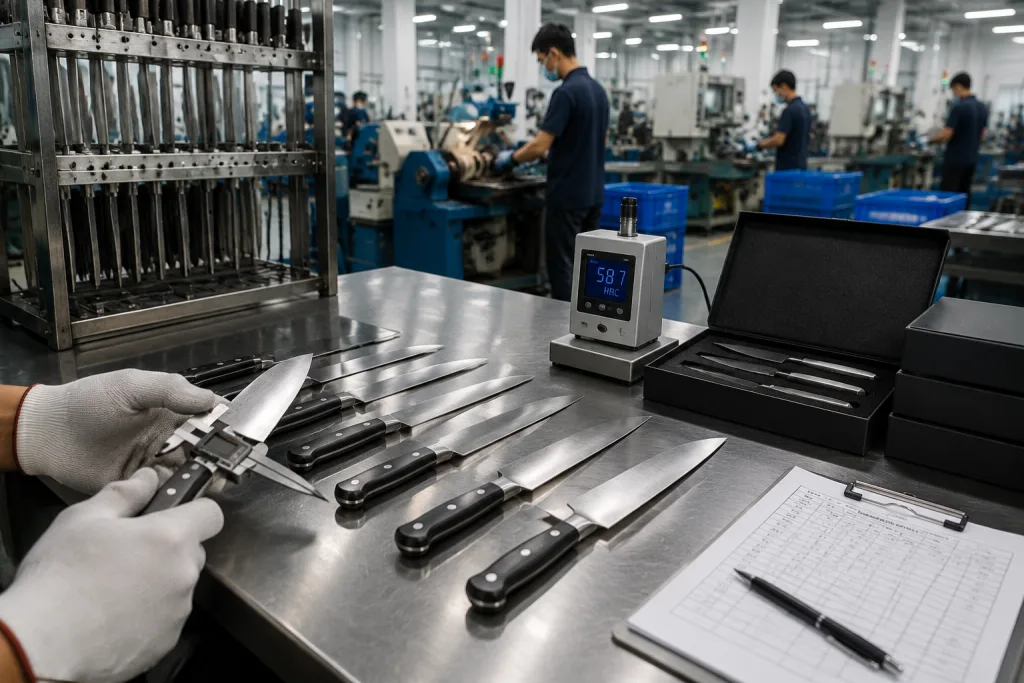 German 1.4116 Knife Sample Approval Guide for OEM Buyers