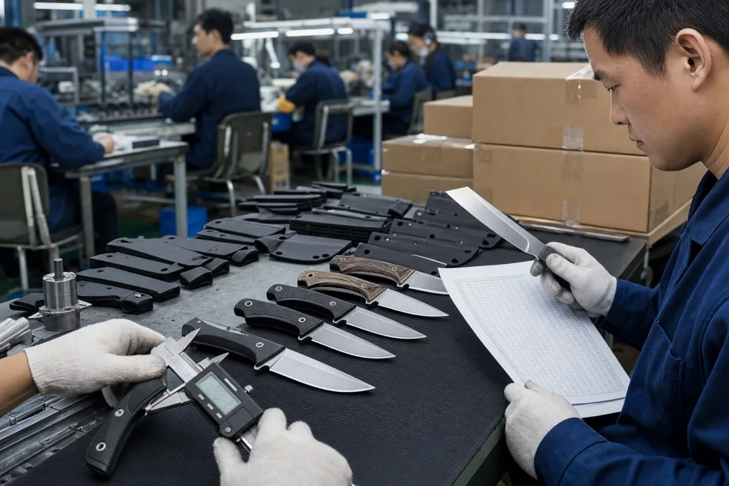 Hunting knife OEM: fixed-blade specs that survive the field