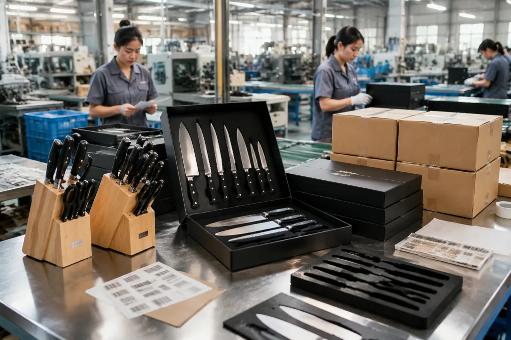 Kitchen Knife Set Export Packaging Private Label Packaging Guide