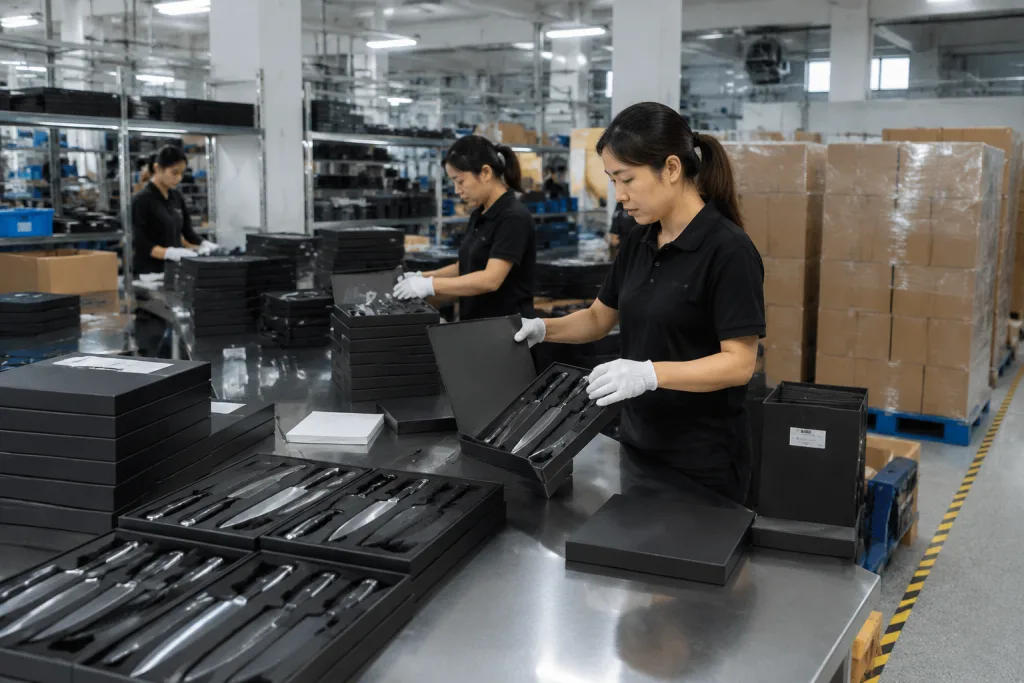 Kitchen Knife Set Export Packaging Supplier Audit Checklist